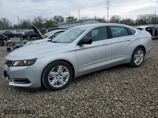 2016 Chevrolet Impala LS with VIN 2G11X5SA6G9176966, listed as a Copart auction lot 54063485 with 94,014 mi miles and Salvage Title. Bid and sale history available at carsss.com. Image 1.