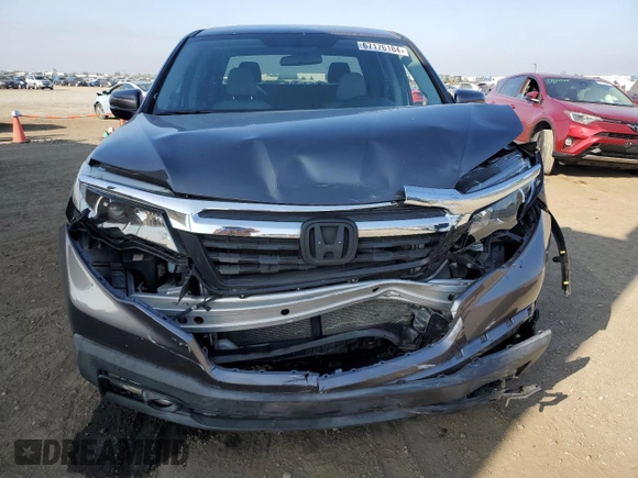 2018 Honda Ridgeline RTL z VIN 5FPYK2F56JB001952, wystawiony jako Copart lot #67176184 z przebiegiem 44 818 mil mil oraz Szkoda całkowita • Salvage title. Historia ofert i sprzedaży dostępna na DreamBid. Obrazek 5.