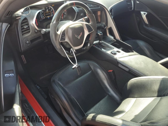 2019 Chevrolet Corvette 1LT with VIN 1G1YB2D75K5119810, listed as a Copart auction lot 87905265 with 62,106 mi miles and Clean Title. Bid and sale history available at carsss.com. Image 8.
