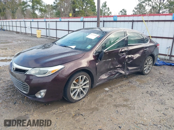 2014 Toyota Avalon Limited with VIN 4T1BK1EB5EU125963, listed as a IAAI auction lot 41273746 with 109,229 mi miles. Bid and sale history available at carsss.com. Image 2.
