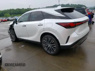 2023 Lexus RX 350 with VIN 2T2BAMBA1PC010728, listed as a Copart auction lot 60052205 with 7,096 mi miles and Salvage title. Bid and sale history available at DreamBid. Image 2.
