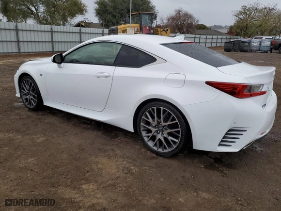 2016 Lexus RC 200t with VIN JTHHA5BC3G5003314, listed as a Copart auction lot 82010384 with 51,104 mi miles and Clean Title. Bid and sale history available at carsss.com. Image 2.