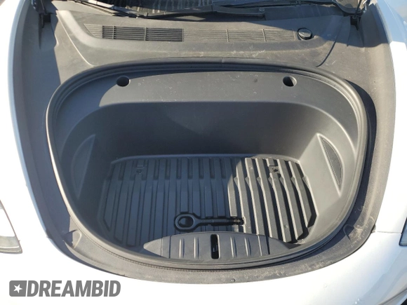 2023 Tesla Model 3 with VIN 5YJ3E1EA1PF556562, listed as a Copart auction lot 48413235 with 11,980 mi miles and Salvage Title. Bid and sale history available at DreamBid. Image 11.