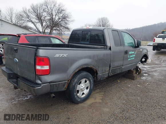 2006 Ford F-150 STX with VIN 1FTRX14W36NB21057, listed as a IAAI auction lot 41664686 with 217,363 mi miles. Bid and sale history available at carsss.com. Image 4.