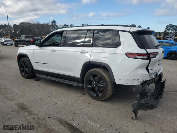 2023 Jeep Grand Cherokee L Altitude X with VIN 1C4RJKAGXP8900024, listed as a Copart auction lot 89332385 with 19,747 mi miles and Salvage Title. Bid and sale history available at carsss.com. Image 2.