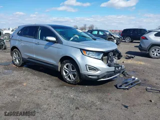 2016 Ford Edge Titanium with VIN 2FMPK4K87GBB12446, listed as a IAAI auction lot 41719459 with 140,038 mi miles. Bid and sale history available at carsss.com. Image 1.
