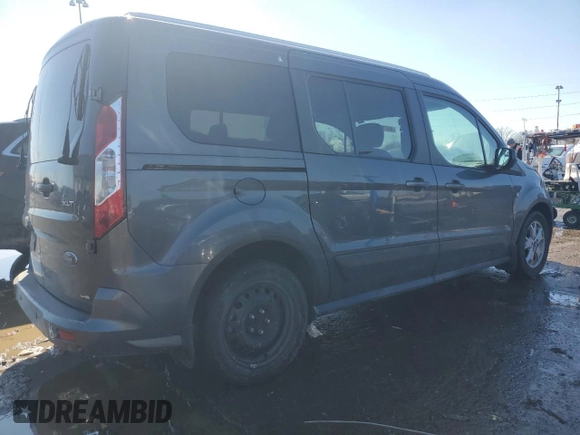 2017 Ford Transit Connect XLT z VIN NM0GS9F70H1334484, wystawiony jako Copart lot #46753495 z przebiegiem 134 657 mil mil oraz Czysty tytuł • Clean title. Historia ofert i sprzedaży dostępna na DreamBid. Obrazek 3.