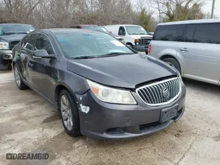 2013 Buick LaCrosse Leather with VIN 1G4GC5E38DF333552, listed as a IAAI auction lot 41741685 with 293,536 mi miles. Bid and sale history available at carsss.com. Image 1.