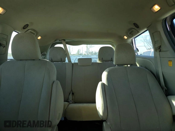 2011 Toyota Sienna with VIN 5TDZK3DC9BS061970, listed as a Copart auction lot 48081325 with 159,865 mi miles and Salvage Title. Bid and sale history available at carsss.com. Image 10.