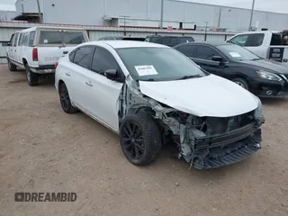 2018 Nissan Sentra SV with VIN 3N1AB7AP8JY237056, listed as a IAAI auction lot 41607901 with 92,812 mi miles and . Bid and sale history available at DreamBid. Image 1.