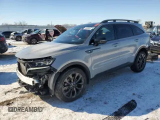 2022 Kia Sorento SX with VIN 5XYRKDLF3NG106596, listed as a Copart auction lot 45506645 with 50,081 mi miles and Salvage Title. Bid and sale history available at carsss.com. Image 1.