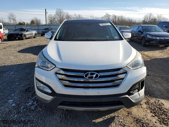 2013 Hyundai Santa Fe Premium with VIN 5XYZUDLB4DG094271, listed as a Copart auction lot 45633815 with 122,616 mi miles and Salvage Title. Bid and sale history available at carsss.com. Image 5.