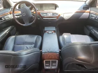2007 Mercedes-Benz S-Class 5.5L V8 with VIN WDDNG86X37A092168, listed as a Copart auction lot 54159495 with 0 mi miles and Clean Title. Bid and sale history available at carsss.com. Image 8.