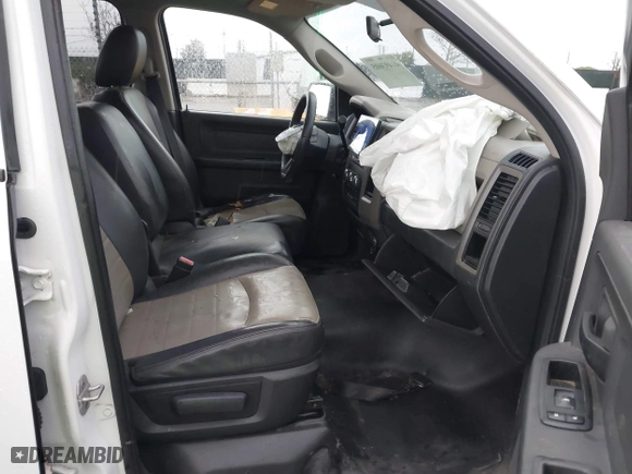 2010 Dodge Ram 1500 ST with VIN 1D7RB1GK3AS196655, listed as a IAAI auction lot 41493605 with 268,509 mi miles. Bid and sale history available at carsss.com. Image 5.