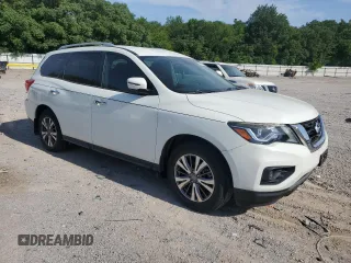 2017 Nissan Pathfinder S with VIN 5N1DR2MN0HC637193, listed as a Copart auction lot 62179085 with 152,237 mi miles and Clean title. Bid and sale history available at DreamBid. Image 4.