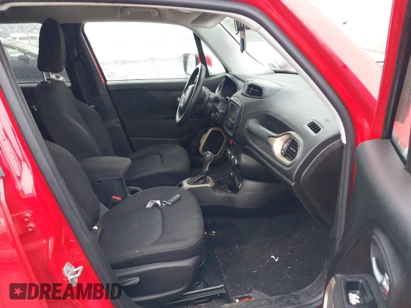 2016 Jeep Renegade Latitude with VIN ZACCJBBT2GPC78349, listed as a IAAI auction lot 41532713 with 162,330 mi miles. Bid and sale history available at carsss.com. Image 5.