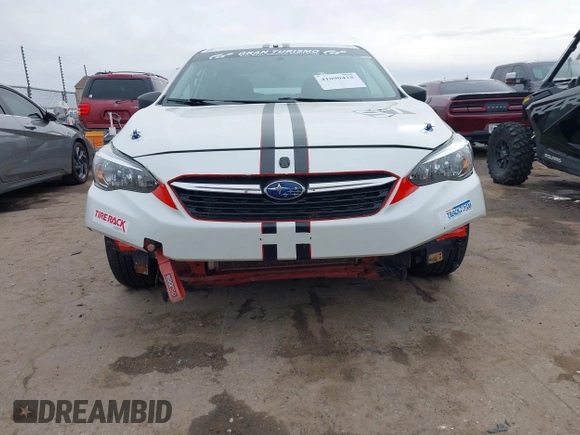 2022 Subaru Impreza with VIN 4S3GKAA62N1609335, listed as a IAAI auction lot 41090418 with 33,985 mi miles and . Bid and sale history available at DreamBid. Image 13.