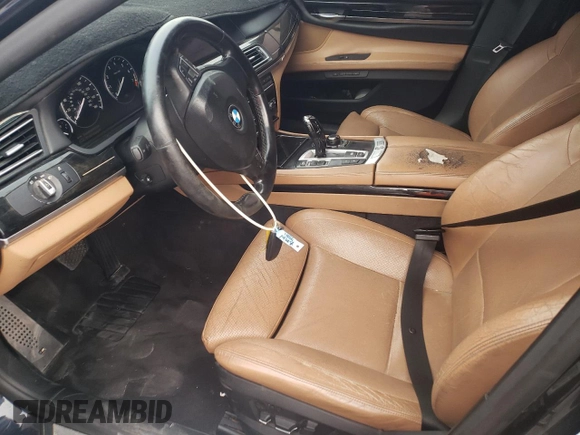 2011 BMW 7 Series 750i with VIN WBAKA8C5XBCY37073, listed as a Copart auction lot 76238914 with 129,493 mi miles and Clean title. Bid and sale history available at DreamBid. Image 7.