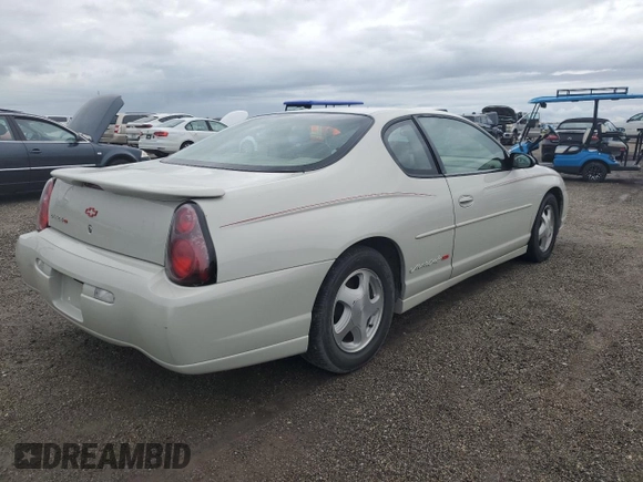 2003 Chevrolet Monte Carlo SS with VIN 2G1WX12K539373998, listed as a Copart auction lot 74848344 with 16,291 mi miles and Salvage Title. Bid and sale history available at carsss.com. Image 3.