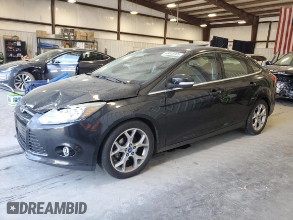 2013 Ford Focus Titanium with VIN 1FADP3J29DL193550, listed as a Copart auction lot 48848985 with 159,294 mi miles and Salvage Title. Bid and sale history available at carsss.com. Image 1.
