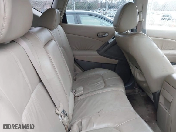 2009 Nissan Murano S with VIN JN8AZ18U09W027706, listed as a IAAI auction lot 41059332 with 197,968 mi miles. Bid and sale history available at carsss.com. Image 8.