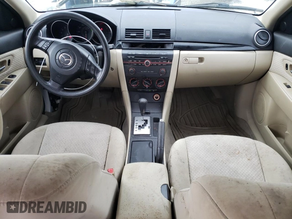 2005 Mazda 3 i with VIN JM1BK12F351329416, listed as a Copart auction lot 51679995 with 165,889 mi miles and Salvage Title. Bid and sale history available at DreamBid. Image 8.
