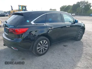 2014 Acura MDX Tech Pkg with VIN 5FRYD3H44EB020470, listed as a IAAI auction lot 40804069 with 112,995 mi miles. Bid and sale history available at carsss.com. Image 4.