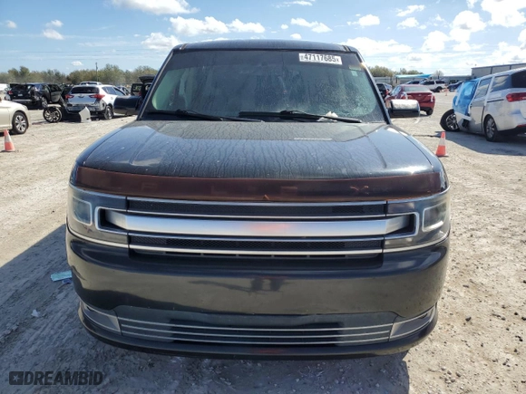 2014 Ford Flex Limited with VIN 2FMGK5D86EBD26991, listed as a Copart auction lot 47117685 with 88,069 mi miles and Salvage Title. Bid and sale history available at carsss.com. Image 5.