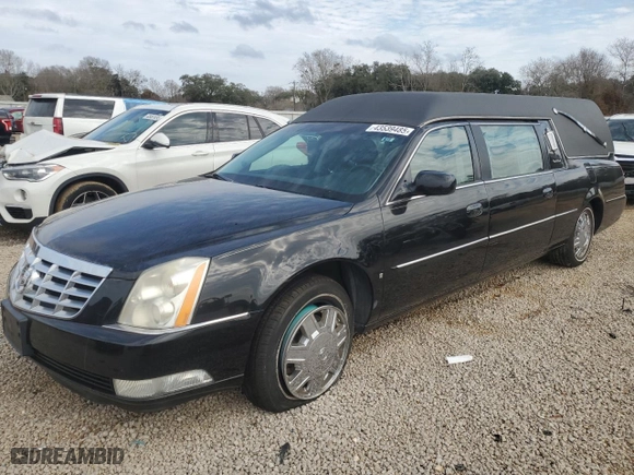 2008 Cadillac DTS Professional 1SH with VIN 1GEEH00Y68U500597, listed as a Copart auction lot 43539485 with 78,797 mi miles and Salvage Title. Bid and sale history available at carsss.com. Image 1.
