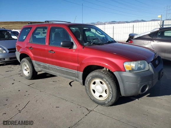 2005 Ford Escape XLS Value with VIN 1FMYU92Z45KB08619, listed as a Copart auction lot 80997664 with 132,417 mi miles and Clean Title. Bid and sale history available at carsss.com. Image 4.