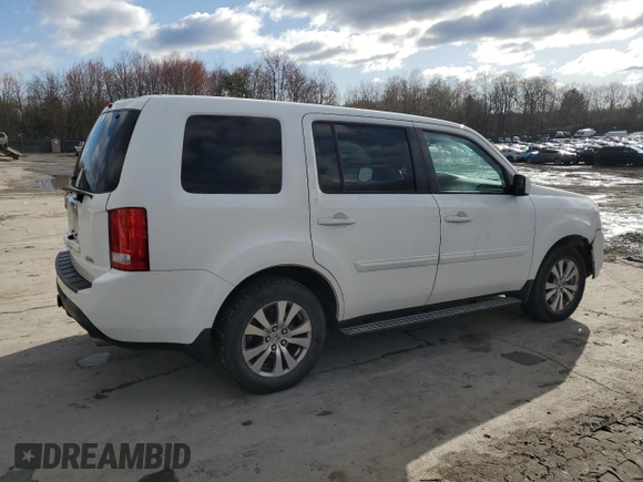 2015 Honda Pilot LX with VIN 5FNYF4H22FB068986, listed as a Copart auction lot 51089125 with 176,794 mi miles and Salvage Title. Bid and sale history available at carsss.com. Image 3.