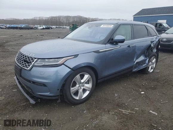 2021 Land Rover Range Rover Velar S с VIN SALYJ2EX9MA309881, выставлен на аукционе Copart как лот 54143225 с пробегом 17 641 миль миль и Списание • Salvage title. История ставок и продаж доступна на DreamBid. Изображение 1.