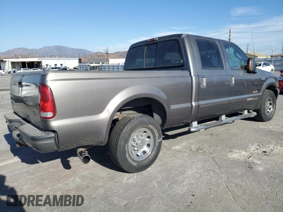 2003 Ford Super Duty F-250 XL with VIN 1FTNW20P53ED79078, listed as a Copart auction lot 76155314 with 0 mi miles and Salvage Title. Bid and sale history available at carsss.com. Image 3.