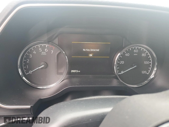 2023 Ford F-150 XL with VIN 1FTFW1ED2PFD30384, listed as a Copart auction lot 55593215 with 21,107 mi miles and Clean title. Bid and sale history available at DreamBid. Image 9.