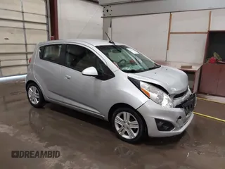 2015 Chevrolet Spark LT with VIN KL8CD6S98FC761424, listed as a IAAI auction lot 41682329 with 47,630 mi miles. Bid and sale history available at carsss.com. Image 1.