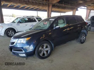 2012 Acura MDX Tech/Entertainment Pkg with VIN 2HNYD2H40CH505461, listed as a Copart auction lot 49404335 with 111,015 mi miles and Salvage Title. Bid and sale history available at carsss.com. Image 1.