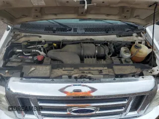 2009 Ford Econoline Passenger XL with VIN 1FBNE31L49DA74498, listed as a Copart auction lot 56381945 with 95,695 mi miles and Salvage title. Bid and sale history available at DreamBid. Image 12.
