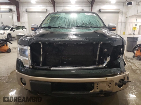 2013 Ford F-150 XL with VIN 1FTFW1ET6DKG30200, listed as a Copart auction lot 52416615 with 236,974 mi miles and Salvage Title. Bid and sale history available at carsss.com. Image 5.