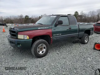 1999 Dodge 1500 with VIN 3B7HF13Z0XM547360, listed as a Copart auction lot 47820215 with 205,062 mi miles and Salvage Title. Bid and sale history available at DreamBid. Image 1.