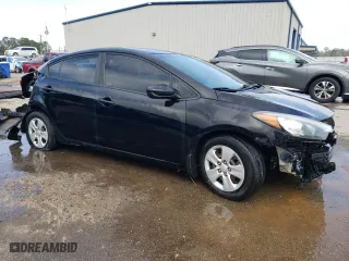 2016 Kia Forte LX with VIN KNAFK4A69G5531397, listed as a Copart auction lot 42846245 with 0 mi miles and Salvage Title. Bid and sale history available at carsss.com. Image 4.