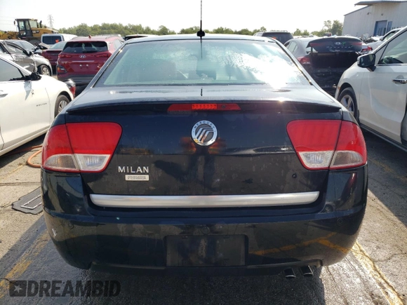 2011 Mercury Milan Premier with VIN 3MEHM0JA5BR602652, listed as a Copart auction lot 68513674 with 65,744 mi miles and Salvage title. Bid and sale history available at DreamBid. Image 6.