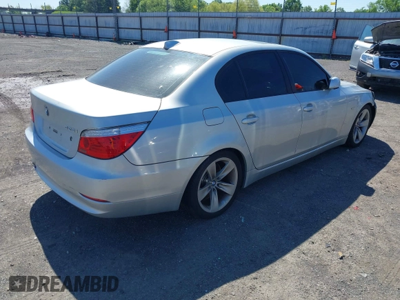 2008 BMW 5 Series 528i with VIN WBANU53598CT03171, listed as a IAAI auction lot 42086762 with 185,630 mi miles and . Bid and sale history available at carsss.com. Image 4.