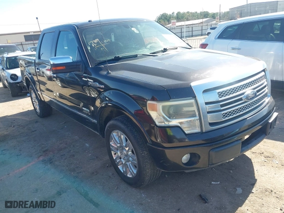 2013 Ford F-150 XL with VIN 1FTFW1CT9DFC96708, listed as a IAAI auction lot 41375760 with 195,647 mi miles. Bid and sale history available at carsss.com. Image 1.