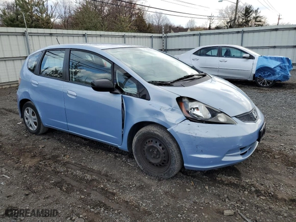 2010 Honda Fit with VIN JHMGE8H2XAC031873, listed as a Copart auction lot 50551365 with 55,490 mi miles and Salvage Title. Bid and sale history available at carsss.com. Image 4.