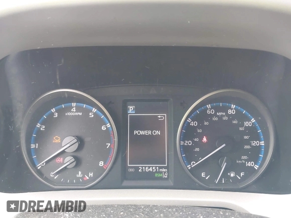 2018 Toyota RAV4 XLE with VIN 2T3WFREV9JW412755, listed as a IAAI auction lot 41889960 with 216,451 mi miles and . Bid and sale history available at carsss.com. Image 7.
