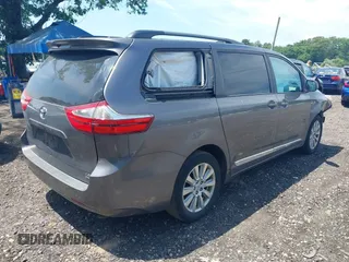 2017 Toyota Sienna LE with VIN 5TDJZ3DC2HS171132, listed as a IAAI auction lot 42589064 with 95,945 mi miles and . Bid and sale history available at DreamBid. Image 4.