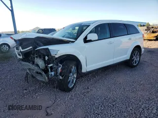 2014 Dodge Journey R/T z VIN 3C4PDDEG3ET309228, wystawiony jako Copart lot #58157735 z przebiegiem 103 635 mil mil oraz Szkoda całkowita • Salvage title. Historia ofert i sprzedaży dostępna na DreamBid. Obrazek 1.