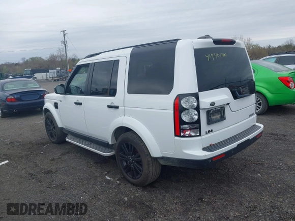 2016 Land Rover LR4 HSE Lux with VIN SALAK2V61GA793233, listed as a IAAI auction lot 41940170 with 150,635 mi miles and . Bid and sale history available at DreamBid. Image 3.