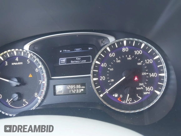 2014 Infiniti QX60 with VIN 5N1AL0MM0EC555055, listed as a IAAI auction lot 41880143 with 128,536 mi miles and . Bid and sale history available at carsss.com. Image 7.