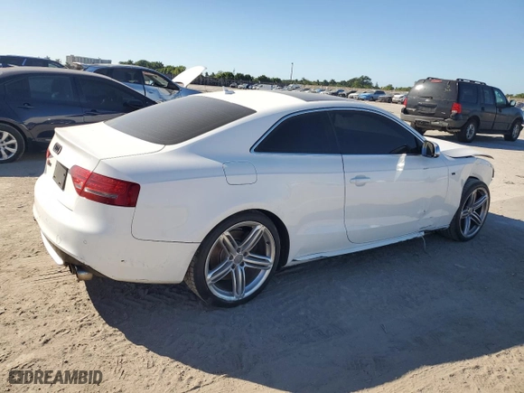 2011 Audi S5 Prestige with VIN WAUVVAFR6BA024641, listed as a Copart auction lot 81576574 with 74,546 mi miles and Salvage Title. Bid and sale history available at carsss.com. Image 3.